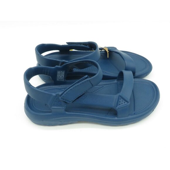 Teva Hurricane Drift Sandals Blue Size 5 Water-Ready Hook Loop Straps NEW - Picture 1 of 8